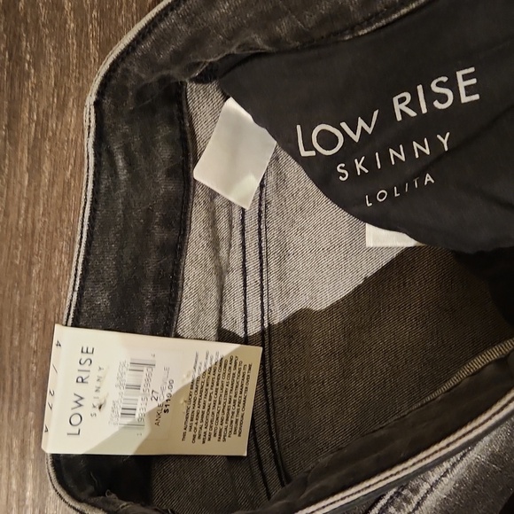 ❤️ NWT! LUCKY BRAND LOLITA LOW RISE SKINNY JEANS, 4A (27 ANKLE) - Picture 5 of 10